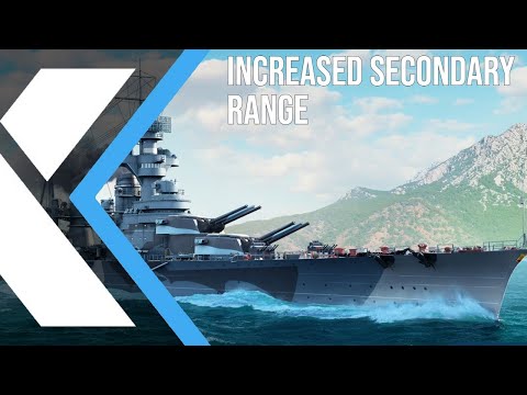 Napoli Secondary Buff | World of Warships: Legends