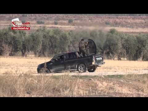 اشتباكات بين عناصر السلطان مراد وتنظيم الدولة الإسلامية في ريف حلب الشمالي