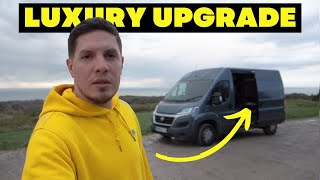 My basic campervan just got better! Welcome to the Glacier