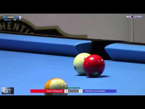 Peter Weippert vs Christina Schneider - German Tour Finale 2015/2016 powered by REELIVE