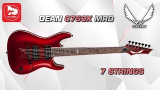 Video thumbnail for 7-ми струнная электрогитара DEAN C750X by PopMusicRu