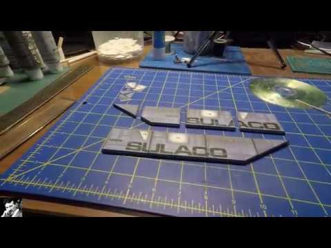 USS Sulaco model build - part 02