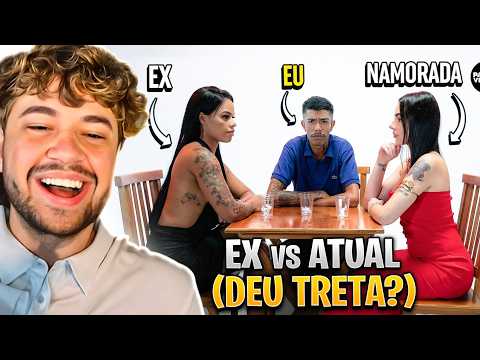 COLOCOU A NAMORADA E A EX FRENTE A FRENTE! 😬 – React Paulo Vita