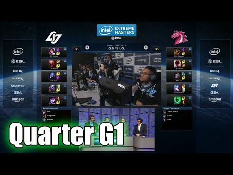 CLG vs Unicorns of Love | Game 1 Quarter Finals IEM San Jose LOL 2015 | CLG vs UOL G1