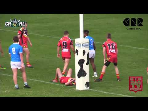 2018 CRRL - 18s - Round 4 Highlights - Gungahlin v Queanbeyan Blues