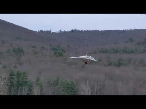 Ellenville Hang Glider Landing #1 - 11/21/2020