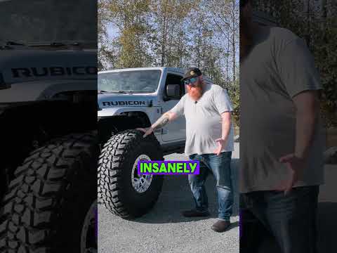42 inch #BajaBoss is MASSIVE! 😮 #jeepwrangler #mickeythompsontires