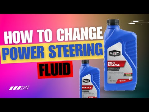 Power Steering Fluid DRAIN & REFILL (The Quickest 5-Minute Method)