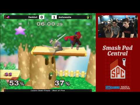 SPC 160 Losers Semis - Dankbot (Falco) vs Joshuwasha (Marth)