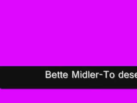 Bette Midler "To deserve you" MK mix