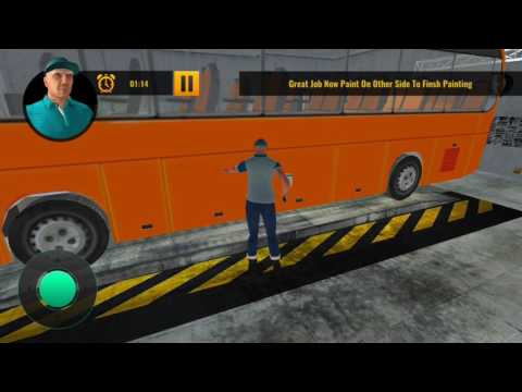 Bus Mechanic Simulator Game 3D Video