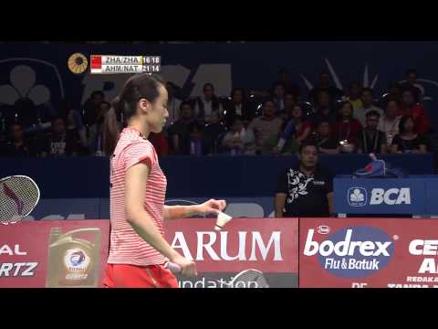 BCA Indonesia Open 2015 | Badminton SF M1-XD | Zhang Nan/Zhao YL vs T. Ahmad/L. Natsir