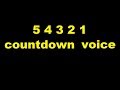 5 4 3 2 1 countdown voice Sound Effect 5 4 3 2 1 countdown voice Sound Effect