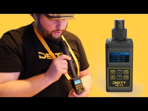 DEITY HD-TX Wireless XLR Transmitter and Recorder Hands-on, IBC2019