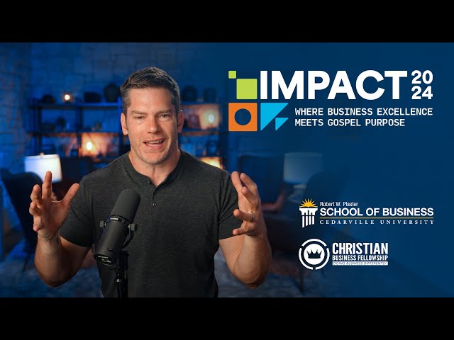 Thumbnail for video titled: Join Dallas Jenkins at Impact 2024