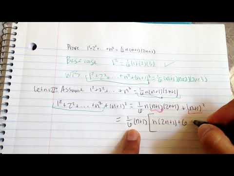 Proof by Induction Example | Abstract Math | PreciousMath