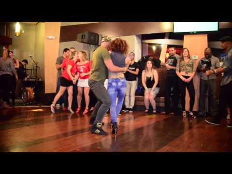 Ivo & Shani Zouk dancing at Brazil Dance Fest Pre-Party @ Fire & Ice (Harvard Sq)