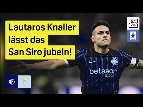 Inter Mailand - Lazio Rom | 11. Spieltag | Serie A | DAZN Highlights