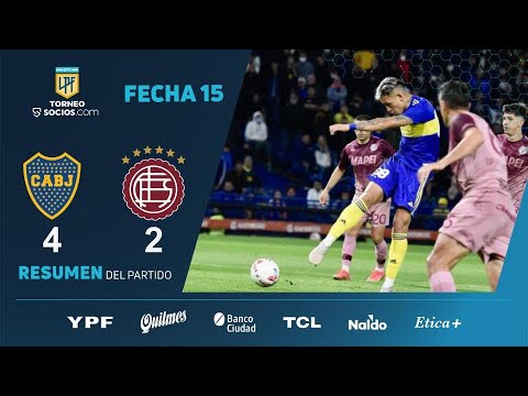 #TorneoSocios | Fecha 15 | resumen de Boca - Lanús