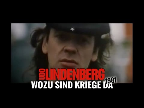 Udo Lindenberg - Wozu sind Kriege da (offizielles Video von 1981)