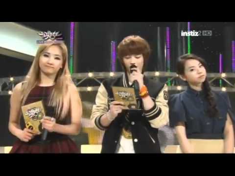 Ye Eun - Minho - Sohee MC-ing Cuts [ KBS Music Bank | 111202 ]
