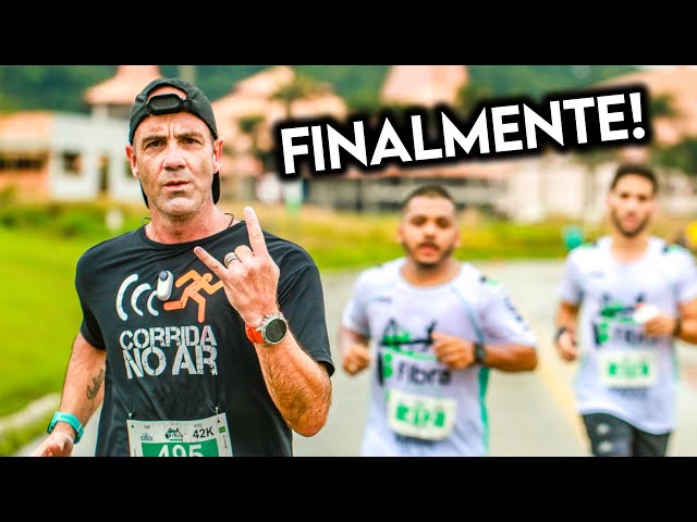 FINALMENTE completei UMA MARATONA DEPOIS de 3 ANOS!