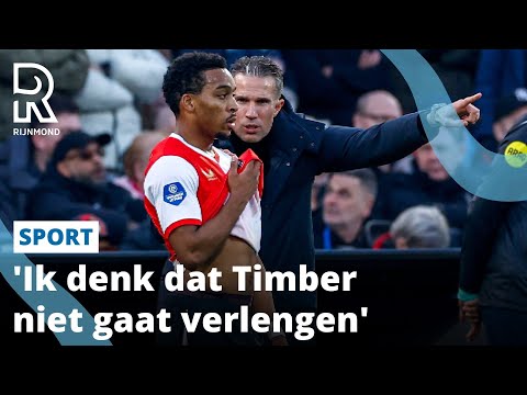 Van Persie duidelijk over contractverlenging Quinten Timber | Rijnmond