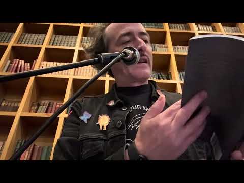 Book release reading for By Foot And Wing by Jeremy Springsteed from Carbonation Press  