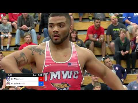2018 FS WTT Challenge/Senior Men 92 2 Of 3 - Deron Winn (TMWC) Vs. Hayden Zillmer (Minn).mp4
