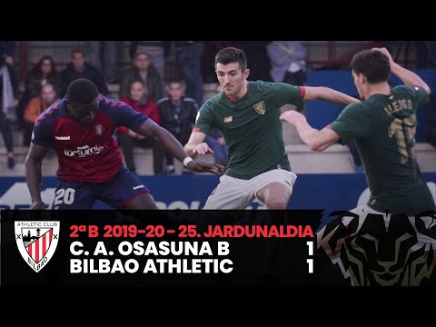Imagen de portada del video ⚽️ HIGHLIGHTS I M25 Segunda Div. B I CA Osasuna 1-1 Bilbao Athletic
