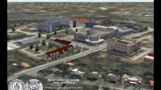 preview picture of video 'Virtueller 3D-Rundflug über den Technologiepark mit dem Campus Heide-Süd und Weinbergcampus'
