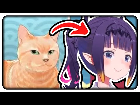 Ina tries to recreate that orange cat side glance【Hololive EN】