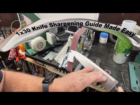 How to make a DIY 1x30 Angle Guide for your Toolcker Sander easy hack 10-15 min