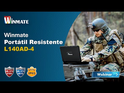 Winmate Rugged Laptop L140AD-4 (versión en español)