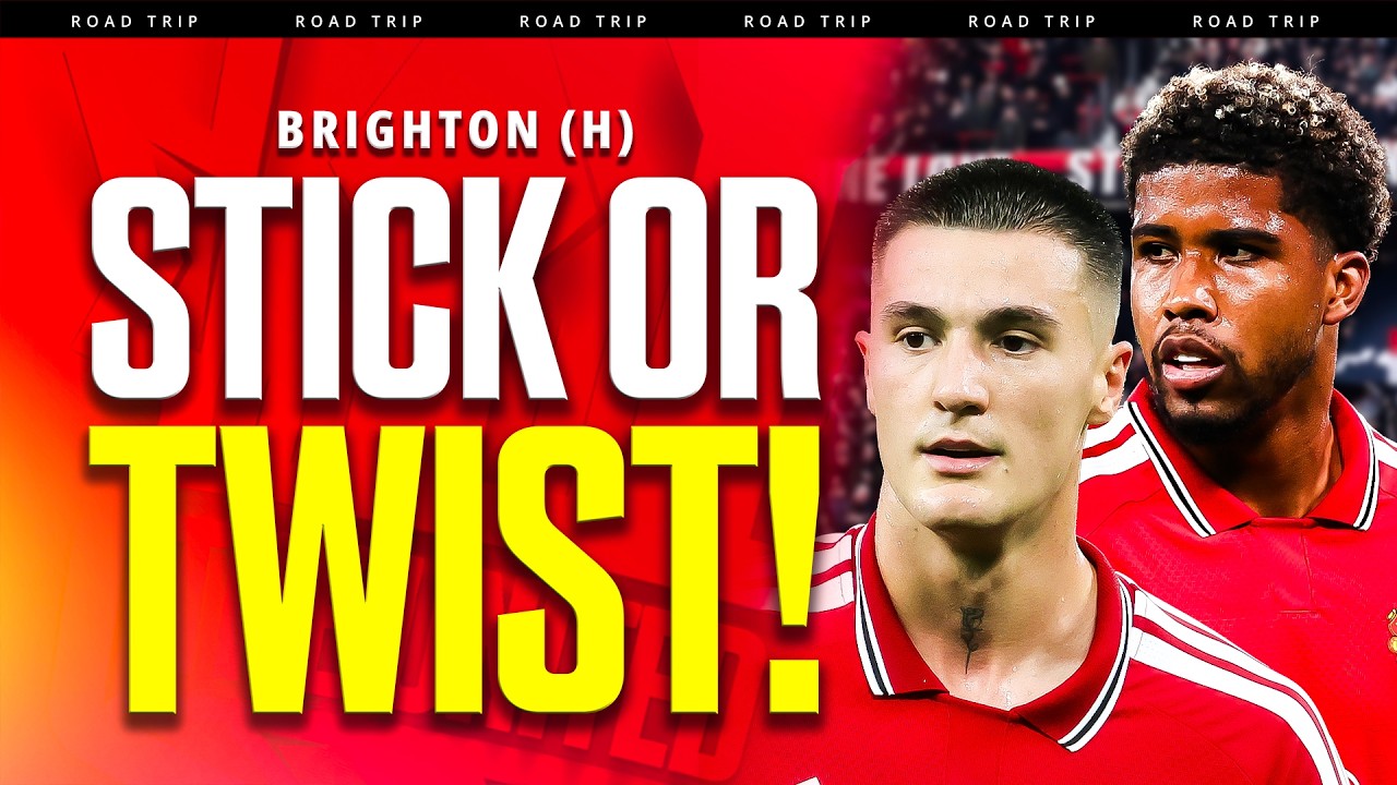 Sesko & Santos To START? Pressure on Carrick! Man United vs Brighton Road Trip!