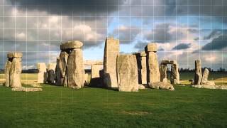 Stonehenge in the English county of Wiltshire