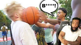 Trash Talker Hit TJASS IN THE FACE & Tried To Fight HIM!