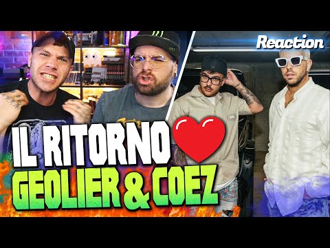 GEOLIER , COEZ, SHABLO - CUORE ❤️  | Reaction By Arcade Boyz
