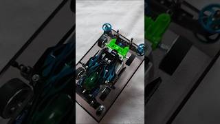 ③ミニ四駆『MSフレキ・スラダン美術・超速 極力安定型マシン』改造品Ⅲ yoshinoriの愛車！炸裂！_