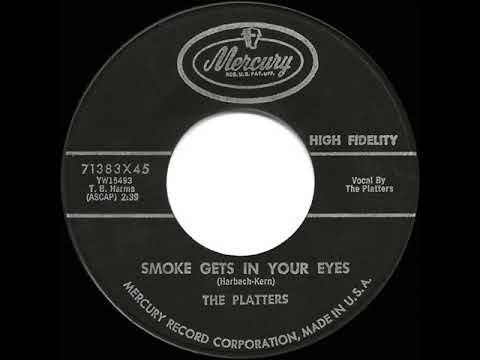 1959 HITS ARCHIVE: Smoke Gets In Your Eyes - Platters (a #1 record)