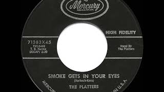 1959 HITS ARCHIVE: Smoke Gets In Your Eyes - Platters (a #1 record)
