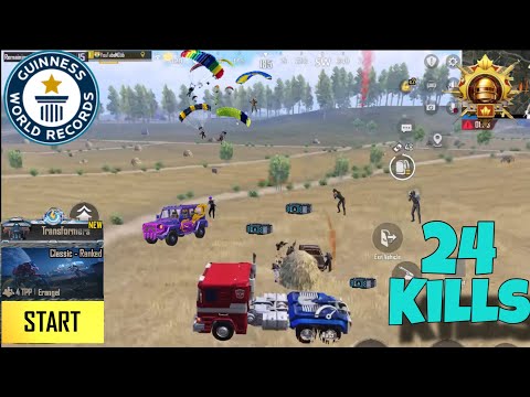 24 Kills Solo Squad Rampage | PUBG Mobile God-Level Gameplay