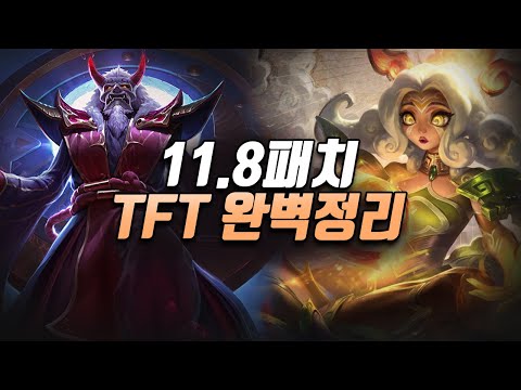[TFT] 11.8패치 TFT 완벽정리