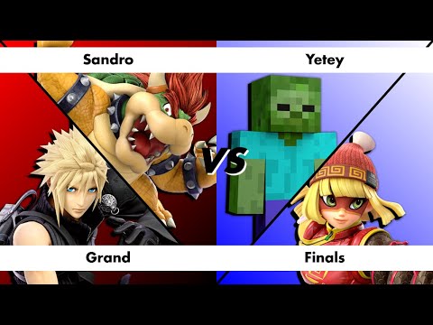 Smash @ Respawn #152 Grand Finals - Sandro (Bowser, Cloud, Hero, Fox) vs. Yetey (Steve, Min Min)