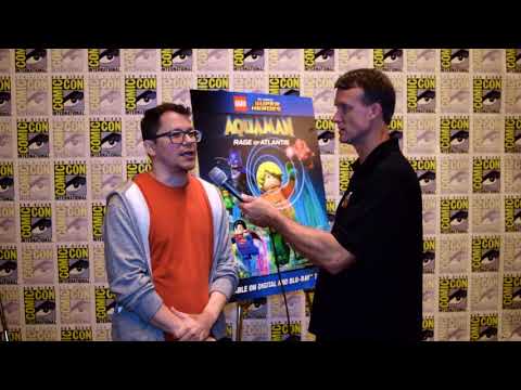 Matt Peters Interview at SDCC for LEGO DC Aquaman: Rage of Atlantis Premiere