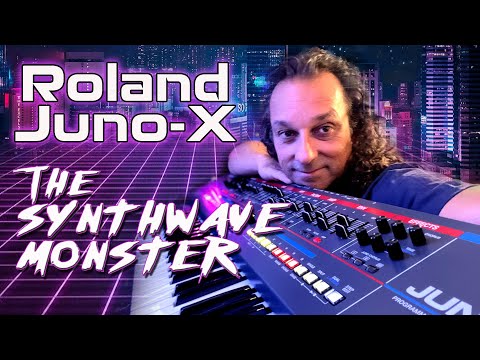 Roland Juno-X : The Synthwave Monster