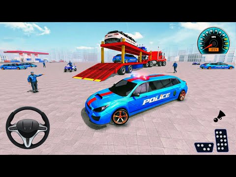 Awesome POLICE LIMOUSINE Transport Game. US Police Limousine Taxi Game. Android Gameplay.