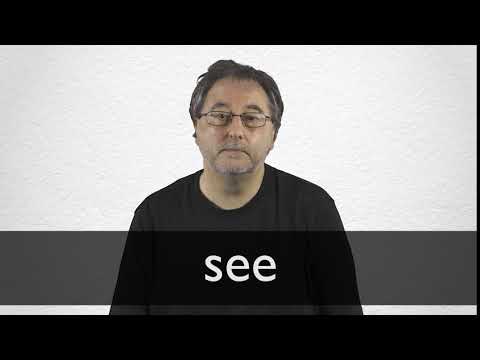 How to pronounce SEE in British English