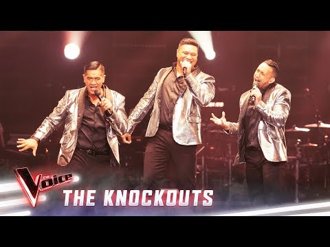 The Knockouts: The Koi Boys sing 'Greased Lightning' | The Voice Australia 2019