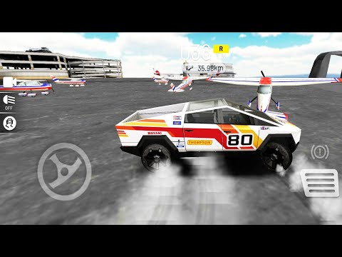 Extreme Car Driving Simulator Update 2021 - Tesla Cybertruck Unlocked | Android Gameplay HD